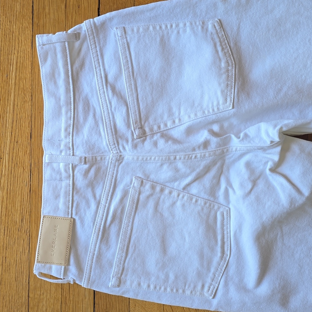 NWOT, Everlane, The Way-High Slim Jean, White, Women's 27S - Picture 12 of 16